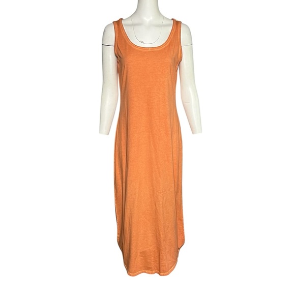 Peruvian Connection Pima Cotton Tigerlily Vintage Wash Tank Dress Size M NWT - Picture 1 of 8